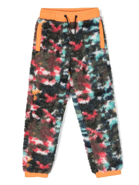  Rossignol Kids Camouflage-pattern Fleece Trousers - Blue 