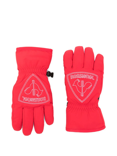  Rossignol Kids Juniors' Rooster Logo Gloves - Red 
