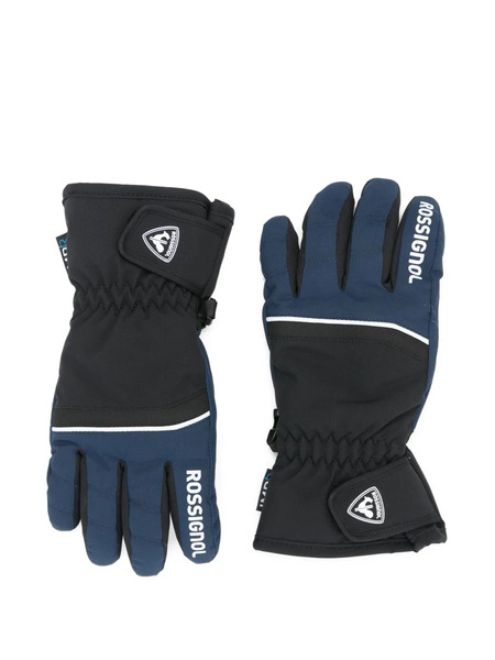  Rossignol Kids Logo-detail Gloves - Black 