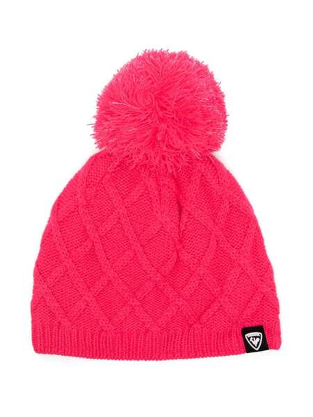  Rossignol Kids Luna Beanie Hat - Pink 