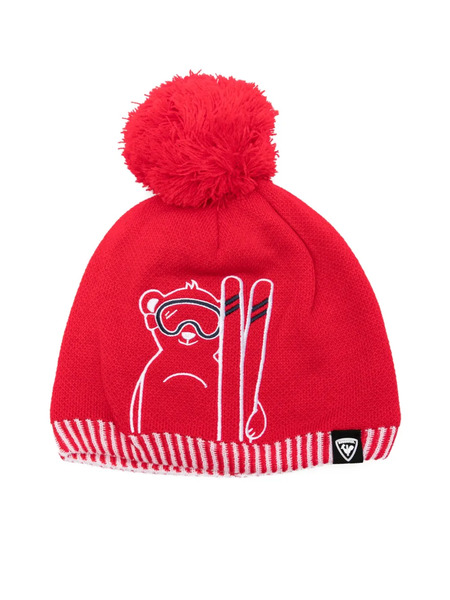  Rossignol Kids Will Bear-ski Beanie - Red 