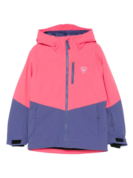  Rossignol Kids Zip-up Padded Jacket - Pink 