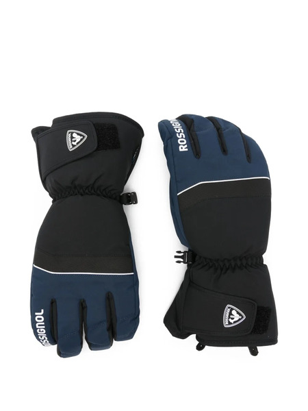  Rossignol Logo-detail Gloves - Blue 