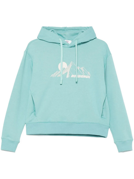  Rossignol Logo-print Hoodie - Blue 