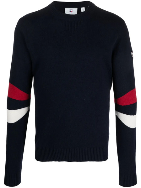  Rossignol Signature Logo-embroidered Sweater - Blue 