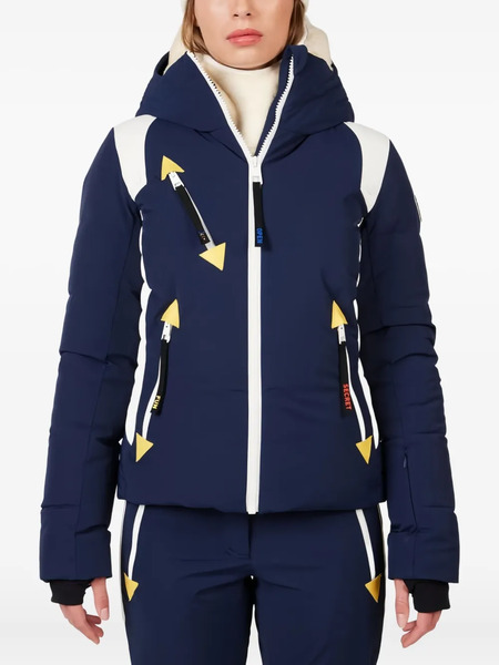  Rossignol X Jcc Graphic-print Down Jacket - Blue 