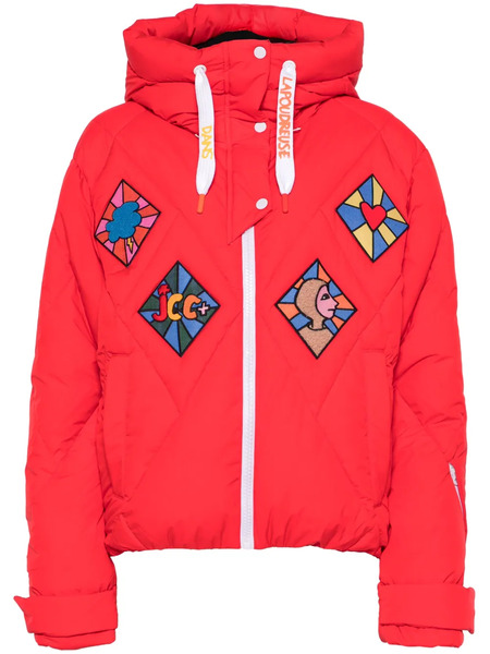  Rossignol X Jcc Lumy Down Bomber Ski Jacket - Red 