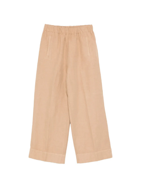  Rosso 35 Elasticated-waist Cropped Trousers - Brown 