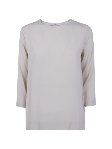  Rossopuro Three-quarter Sleeve Top - Neutrals 
