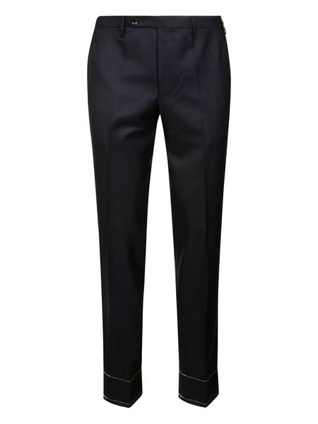  Rota Hook-zip Wool Pants - Blue 