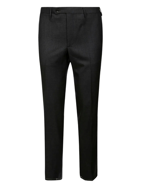  Rota Hook-zip Wool Pants - Grey 