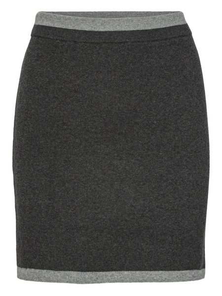  Rotate Birger Christensen Cotton Mini Skirt - Grey 