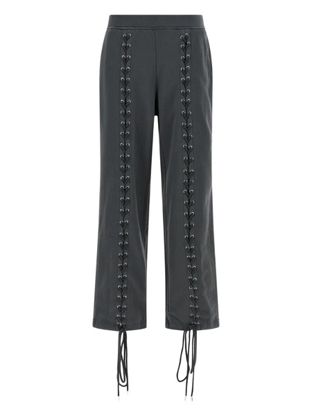  Rotate Birger Christensen Drawstring-embellished Trousers - Grey 