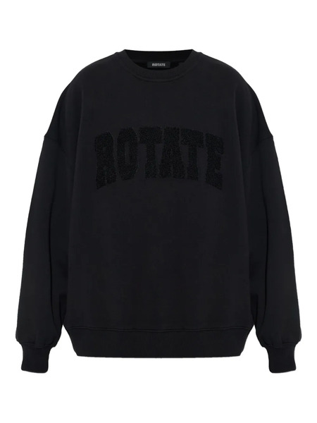  Rotate Birger Christensen Embossed-logo Sweater - Black 