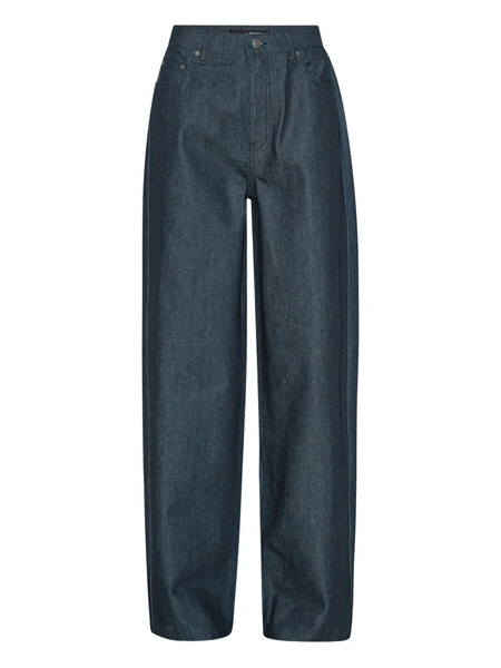  Rotate Birger Christensen Five-pocket Wide-leg Jeans - Blue 