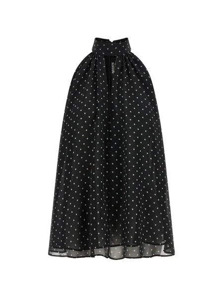  Rotate Birger Christensen Floral-print Top - Black 
