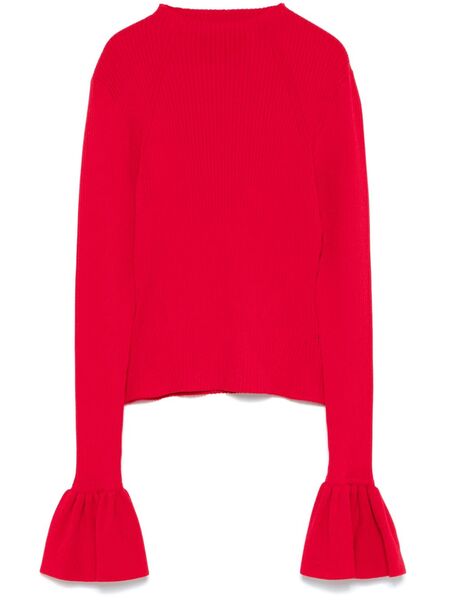  Rotate Birger Christensen High-neck Jumper - Red 