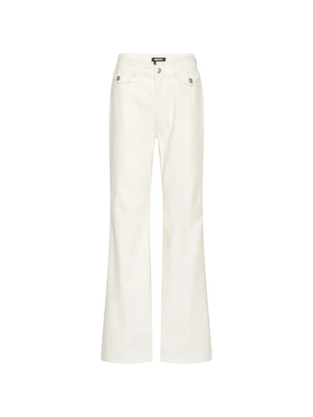  Rotate Birger Christensen High-waisted Flared Jeans - Neutrals 