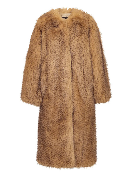  Rotate Birger Christensen Long Coat - Neutrals 
