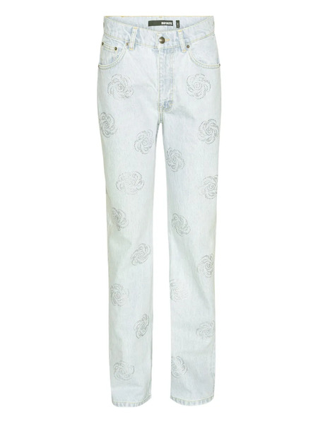  Rotate Birger Christensen Stud-embellished Jeans - Blue 