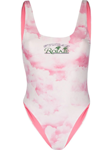  Rotate Birger Christensen Sunday Cismione One-piece Swimsuit - Pink 