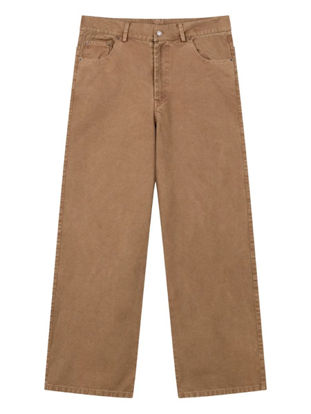  Rough. Patch-pocket Jeans - Brown 