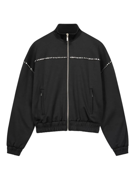  Rough. Stud-detail Track Jacket - Black 