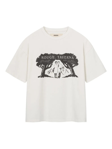  Rough. Taverna T-shirt - White 