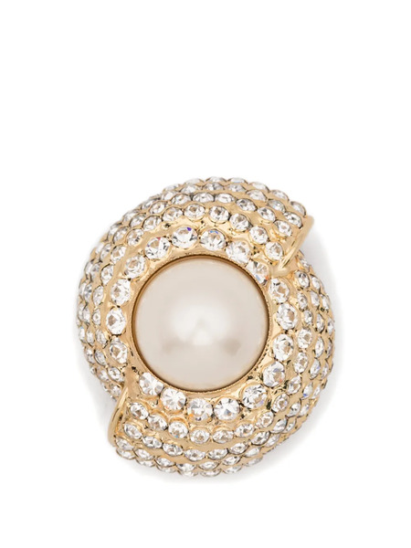  Rowen Rose Embellished Earrings - Gold 