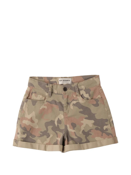  Roy Rogers Kids Camouflage Shorts - Neutrals 