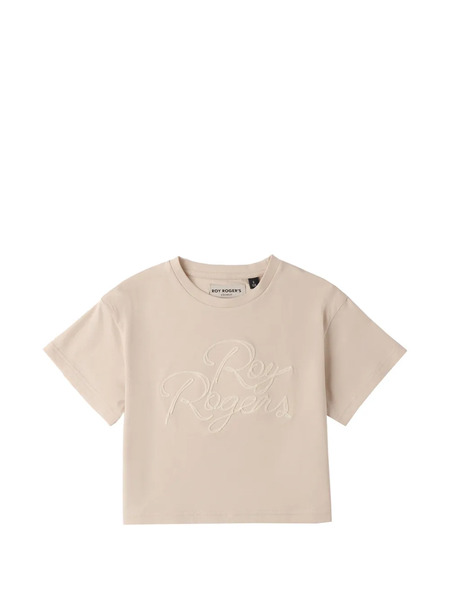  Roy Rogers Kids Embroidered T-shirt - Neutrals 