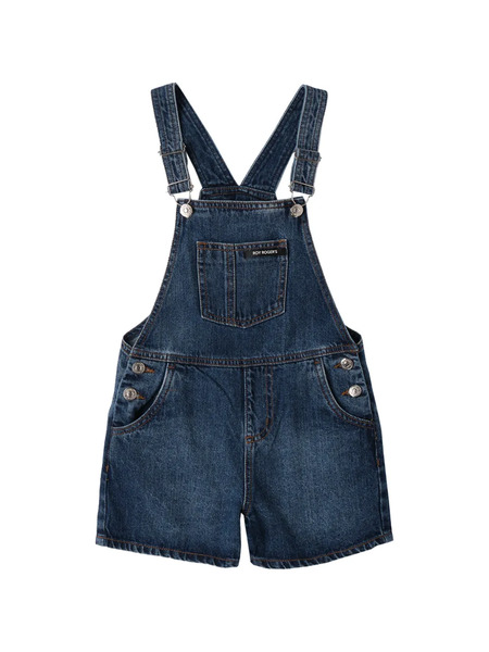  Roy Rogers Kids Pocket Denim Playsuit - Blue 