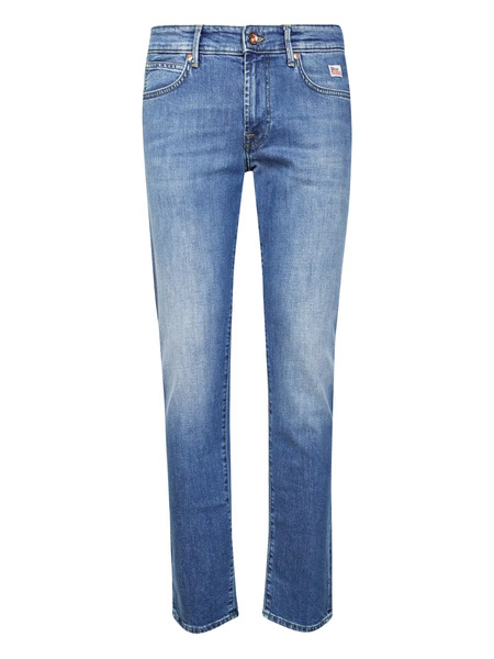  Roy Rogers Logo-patch Jeans - Blue 