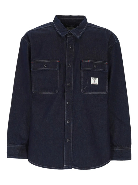  Roy Rogers Pocket Denim Shirt - Blue 