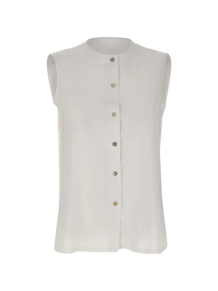  Rrd Buttoned Vest - White 