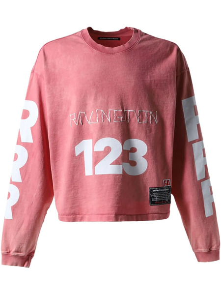  Rrr123 Cotton Sweatshirt - Pink 
