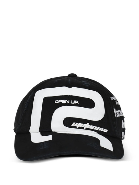  Rrr123 Graphic Baseball Cap - Black 