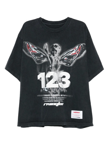  Rrr123 Graphic T-shirt - Black 