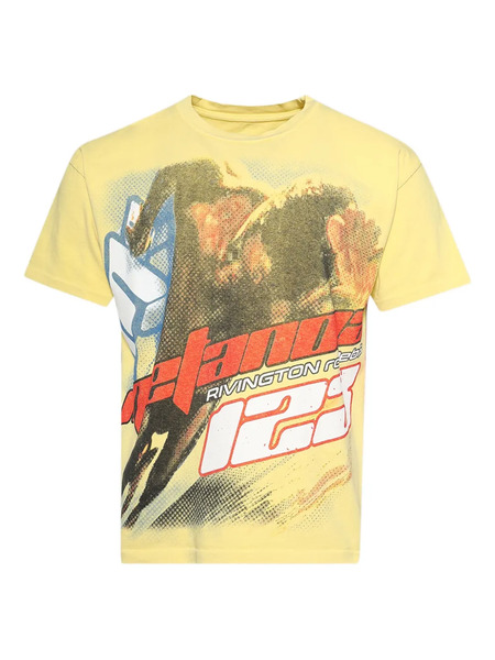  Rrr123 Meta-man T-shirt - Yellow 