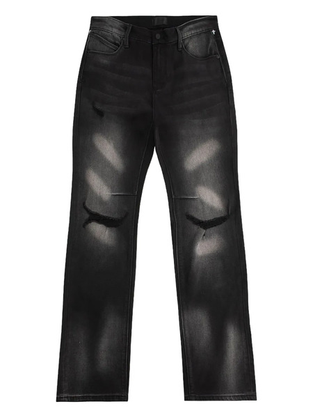  Rta Distressed Bootcut Jeans - Black 