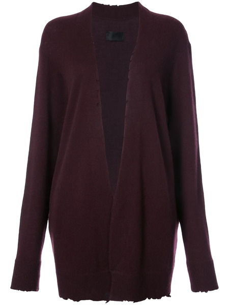 Rta Long Serge Cardigan - Red 