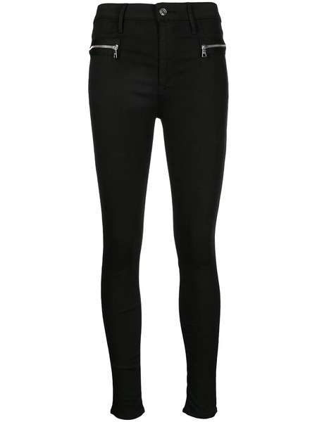  Rta Mid-rise Skinny Jeans - Black 