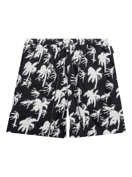  Rta Palm-tree Print Shorts - Black 