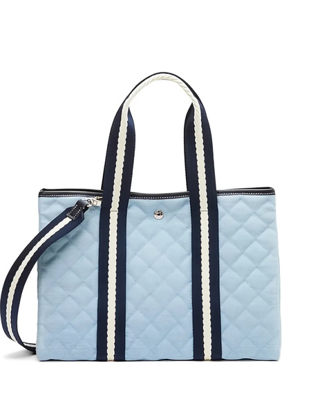  Rue De Verneuil Medium Traversée Quilted Tote Bag - Blue 