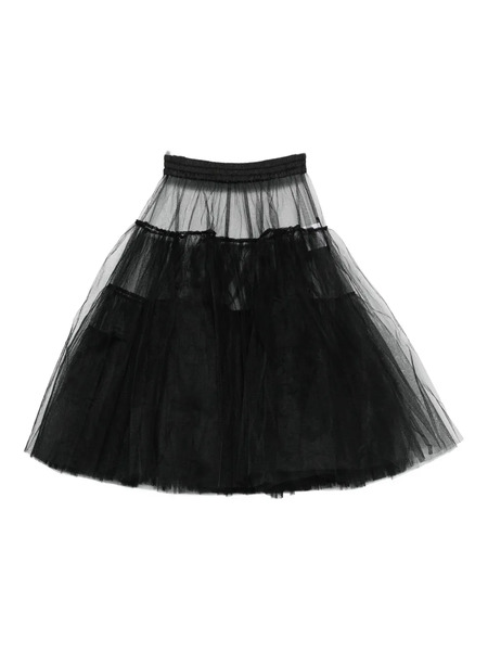  Rundholz Layered Tulle Mini Skirt - Black 