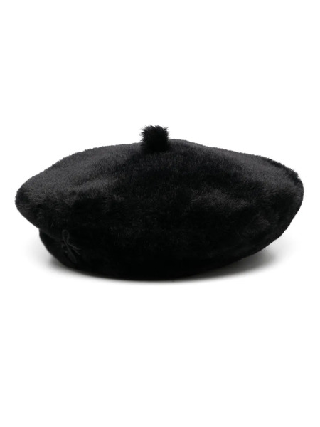  Ruslan Baginskiy Faux-fur Beret - Black 