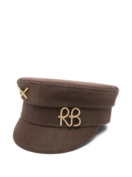  Ruslan Baginskiy Logo-plaque Baker Hat - Brown 