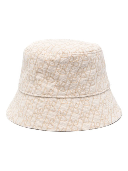  Ruslan Baginskiy Monogram-pattern Bucket Hat - Neutrals 