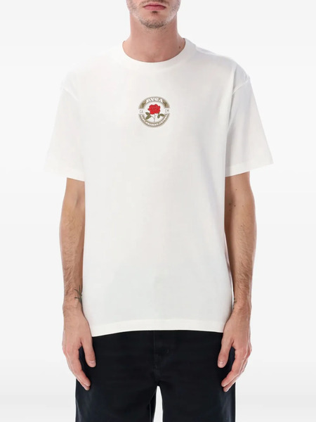  Rvca Rose-graphic T-shirt - White 