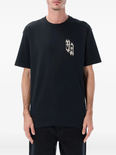  Rvca Skull-graphic T-shirt - Black 